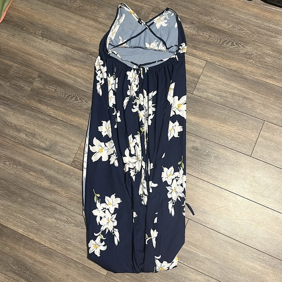 Long Dark Blue Dress - Picture 3 of 3